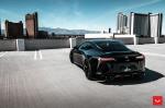 Lexus LC500 Obsidian on Vossen Wheels (HF-2) 2019 года